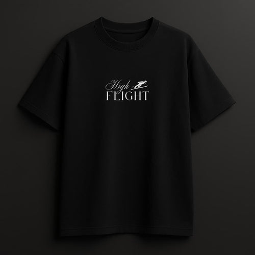 Bischofshofen Black Oversized Tee