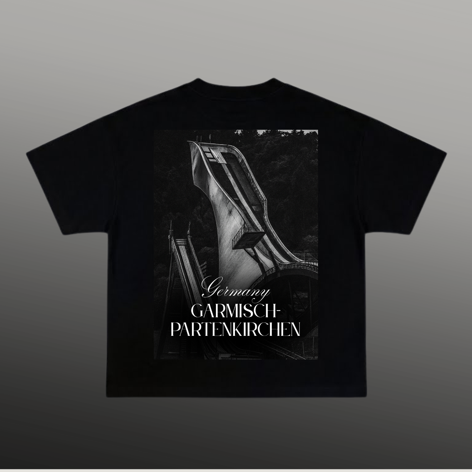 Garmisch Black Women Tee