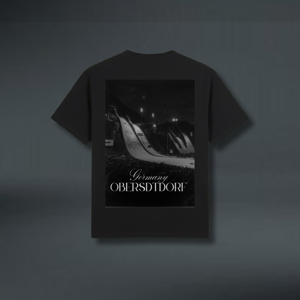 Oberstdorf Black Women Tee