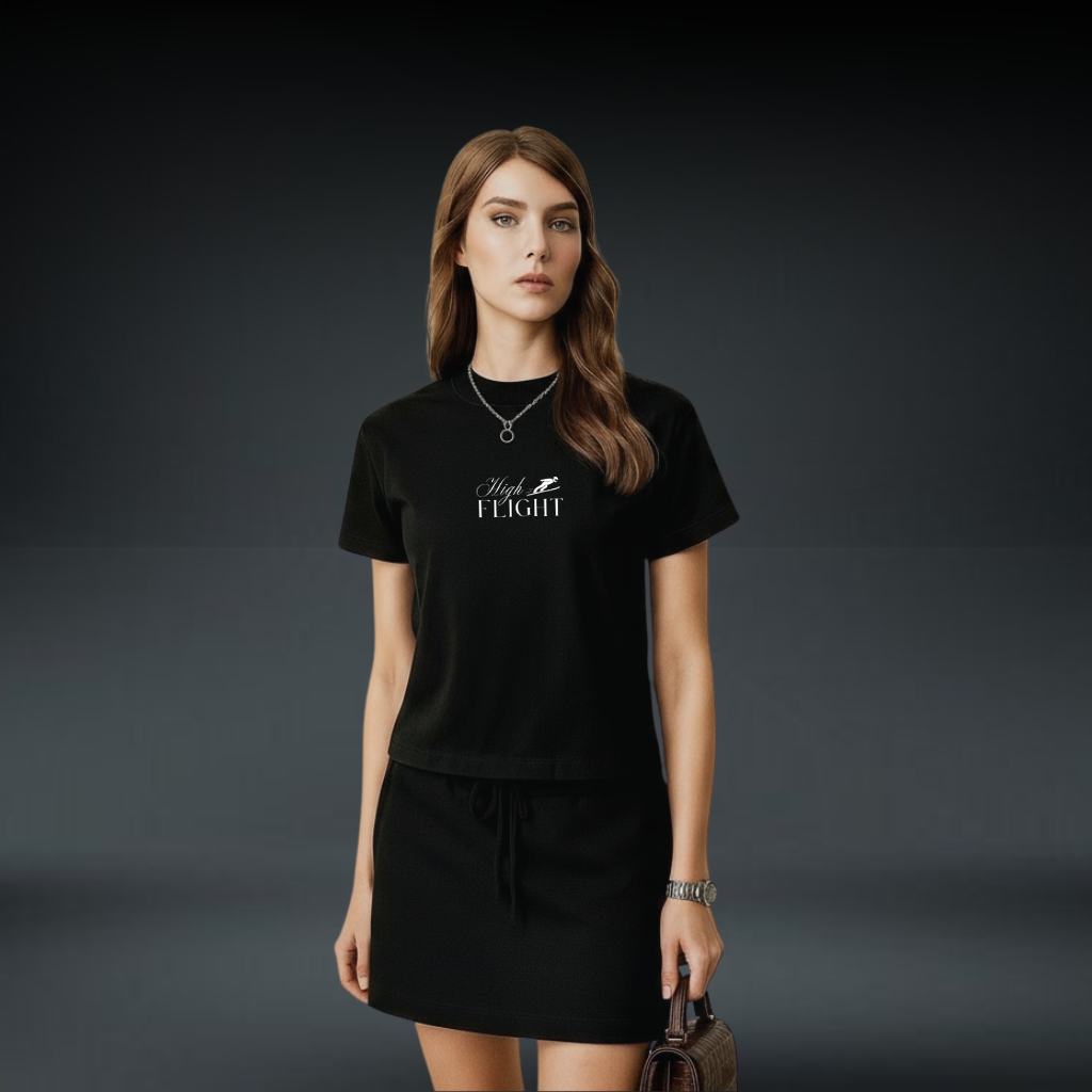 Bischofshofen Black Women Tee